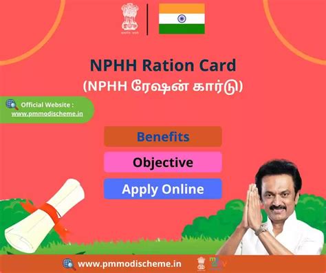 nphh ration card meaning